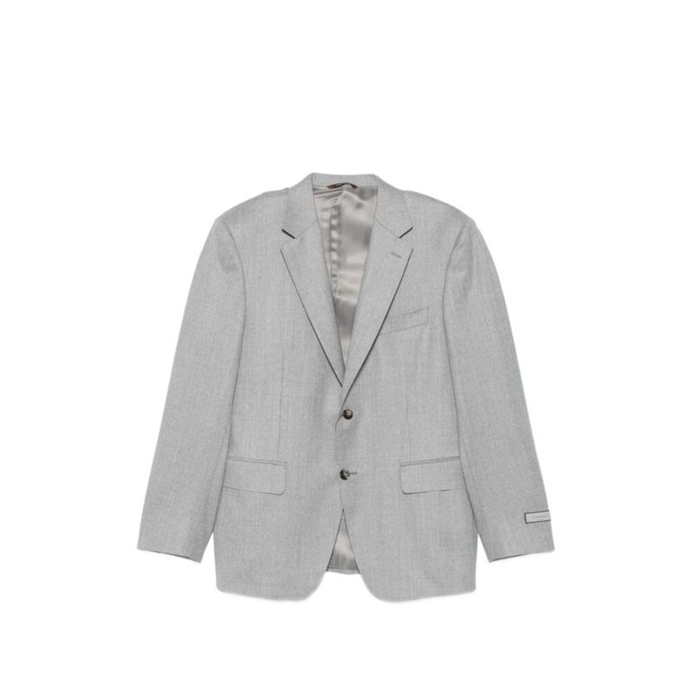 Canali Grey Jackets - Blazers Men